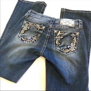 Miss Me Signature Boot Jeans Size 27